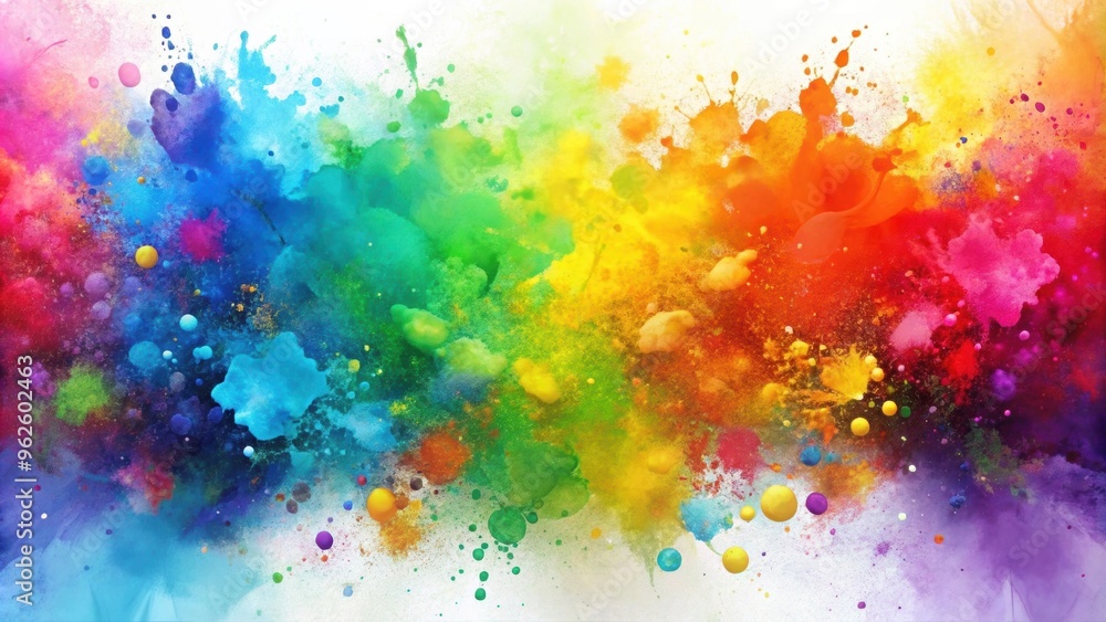 Vibrant watercolor splatter background in a beautiful array of colors, watercolor, splatter, background, colorful, vibrant Vibrant watercolor splatter background in a beautiful array of colors, watercolor, splatter, background, colorful, vibrant