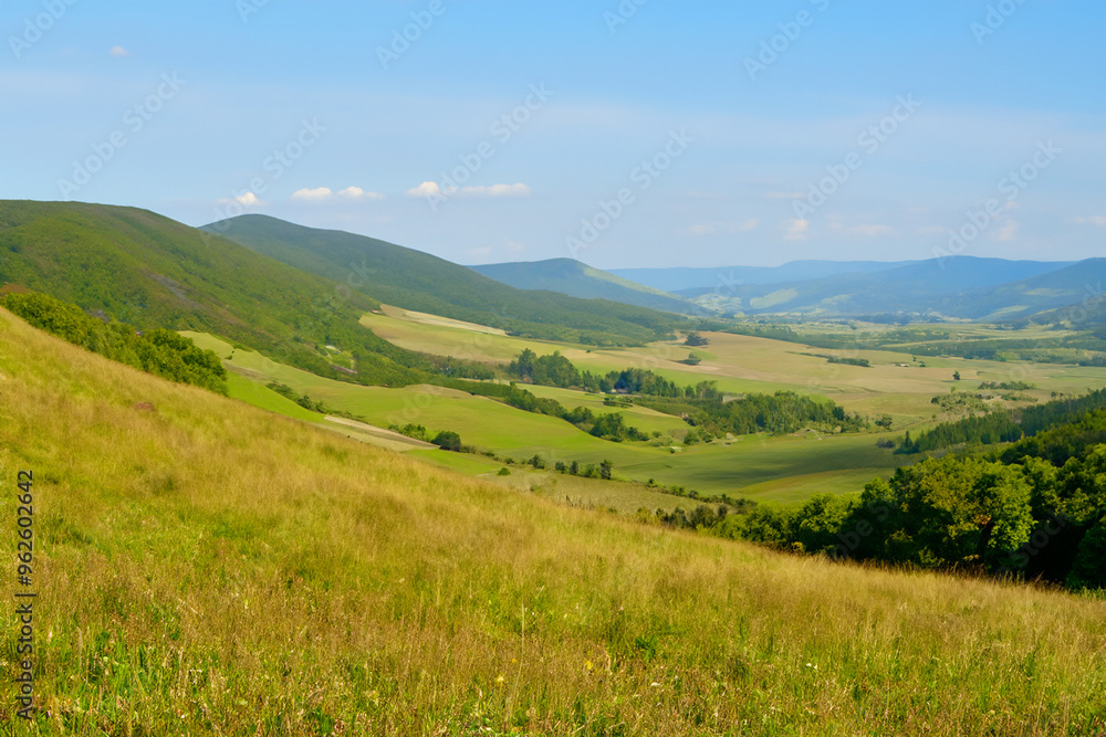 Fototapeta premium Hills Landscape Background
