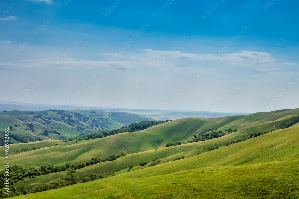 Fototapeta premium Hills Landscape Background