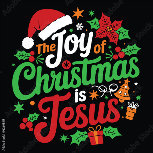 New Christmas t-shirt  vector art design AI generated.