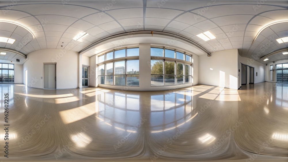 VR 360 studio panorama with reflections in HDRI animation, virtual reality, 360 degrees, studio VR 360 studio panorama with reflections in HDRI animation, virtual reality, 360 degrees, studio