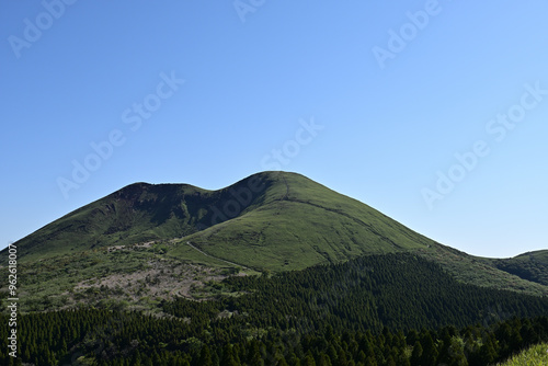 Great view of Kusa-senri, Aso, Kumamoto photo