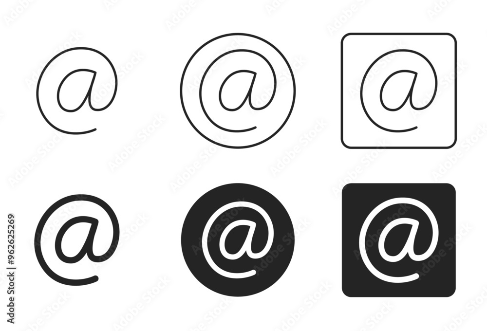 At The Rate Line Icon. Contact Icon Editable Stroke Vector Illustration on transparent background At The Rate Line Icon. Contact Icon Editable Stroke Vector Illustration on transparent background