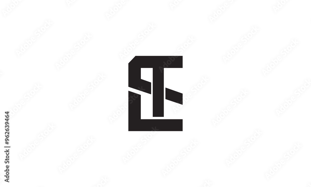 e t et te initial logo design vector, ET, TE Logo Monogram Design e t et te initial logo design vector, ET, TE Logo Monogram Design