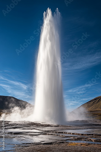 Geysers and hot springs