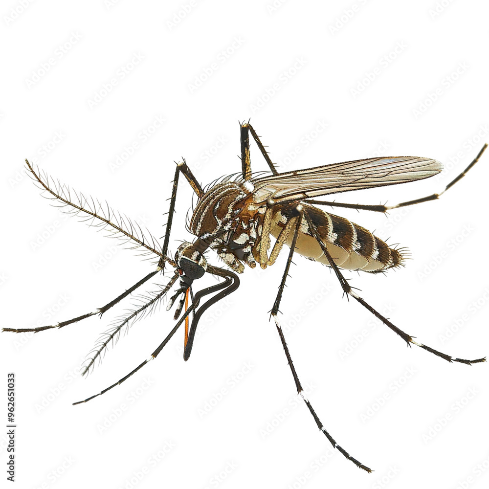 mosquito isolated on white background mosquito isolated on white background