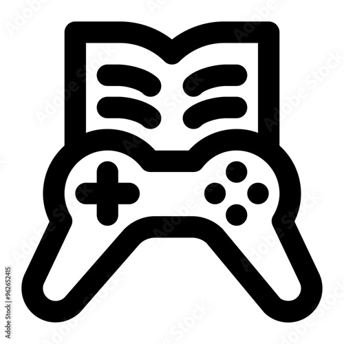 game studies, ludology, gaming, playing, knowledge, gamification, science outline icon