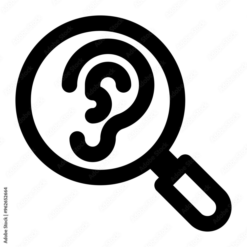 otology, ear, science, research, treatment, diagnosis outline icon otology, ear, science, research, treatment, diagnosis outline icon