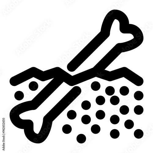 palaeontology, fossil, bones, science, paleontology, paleontological outline icon