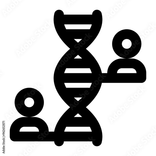 sociobiology, social, biology, science, genetics, genealogy outline icon