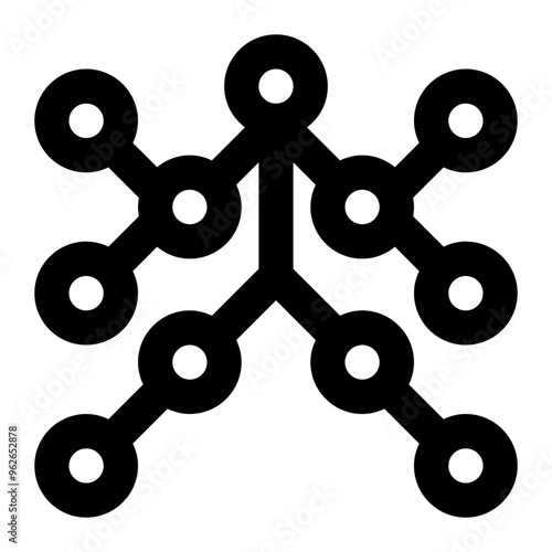 taxonomy, classification, categorization, branches, science, diagram outline icon