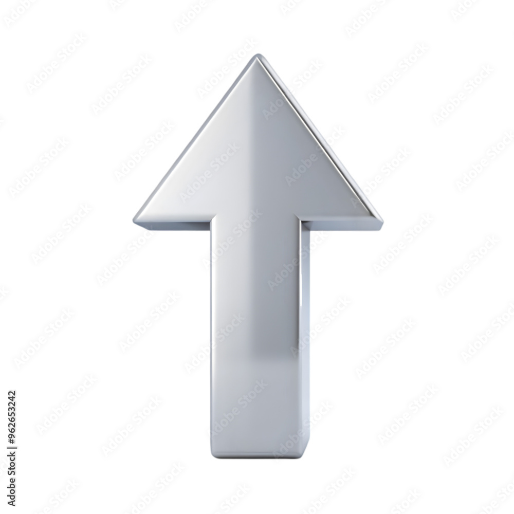 arrow up isolated on transparent background arrow up isolated on transparent background