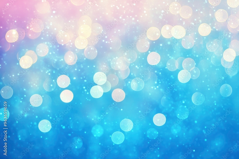 Defocused abstract blue bokeh background pastel colored, flare from lights, color gradient, blurred round bokeh as holiday texture. with generative ai Defocused abstract blue bokeh background pastel colored, flare from lights, color gradient, blurred round bokeh as holiday texture. with generative ai