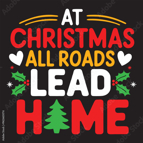 Christmas new t-shirt design AI generated