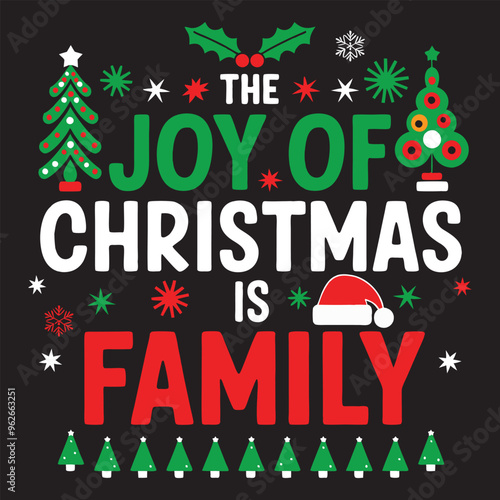 Christmas new t-shirt design AI generated