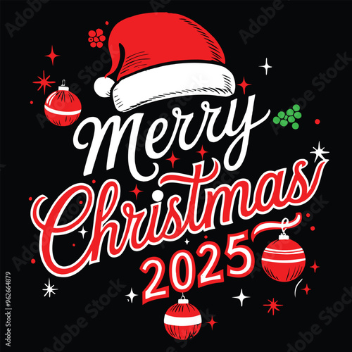 Christmas new t-shirt design AI generated