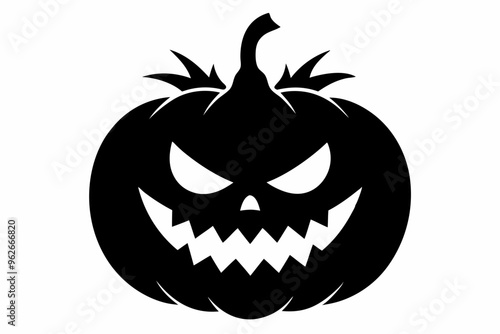 

Halloween pumpkin icon, halloween pumpkin silhouette vector