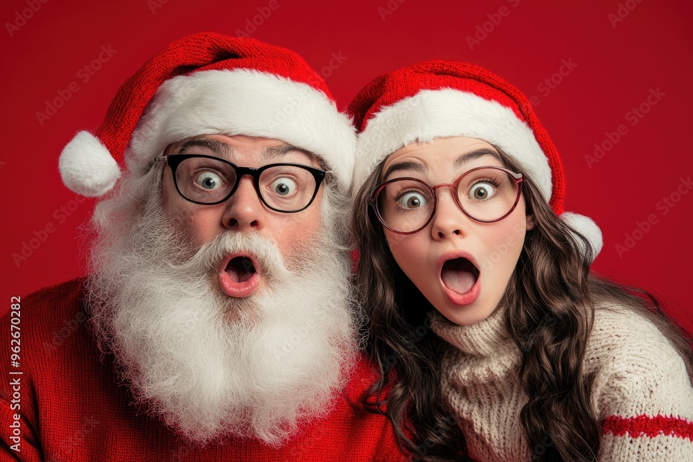 Santa Claus Couple Santa Claus Couple