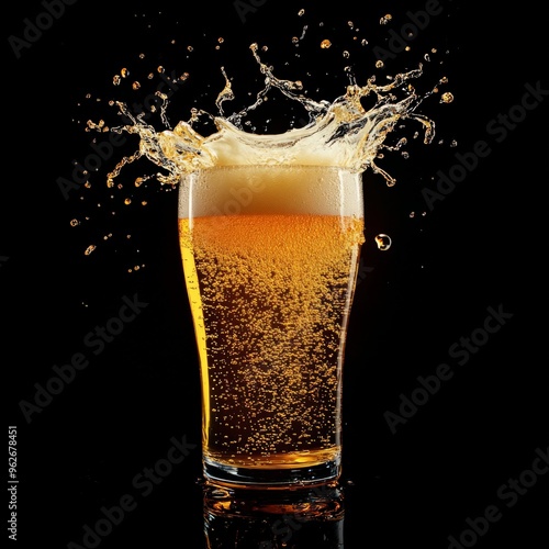 Wallpaper Mural Beer Splash. Torontodigital.ca