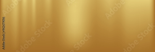 Gold abstract blurred gradient background. Vector illustration.