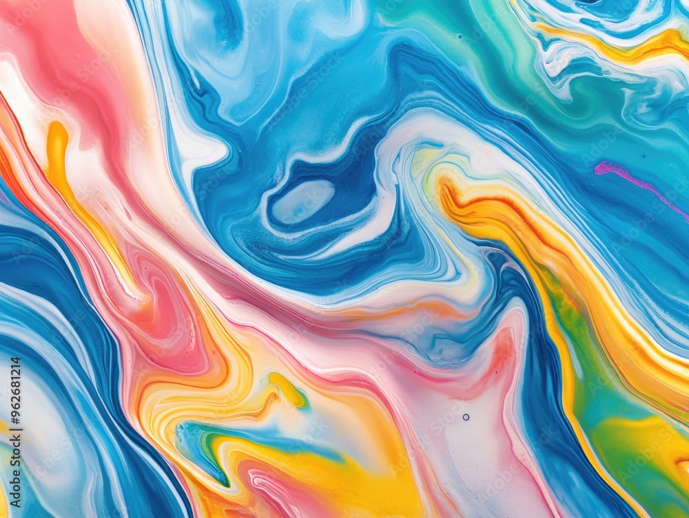 Obraz premium Swirling Colors