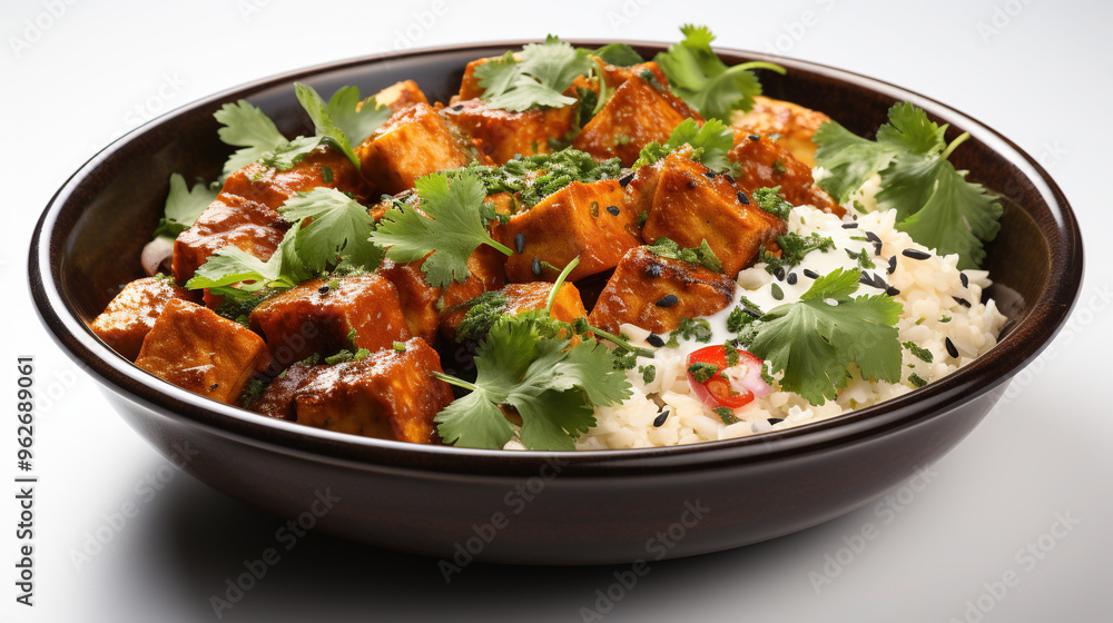 Delicious Dish Of Tofu Tikka Masala Delicious Dish Of Tofu Tikka Masala