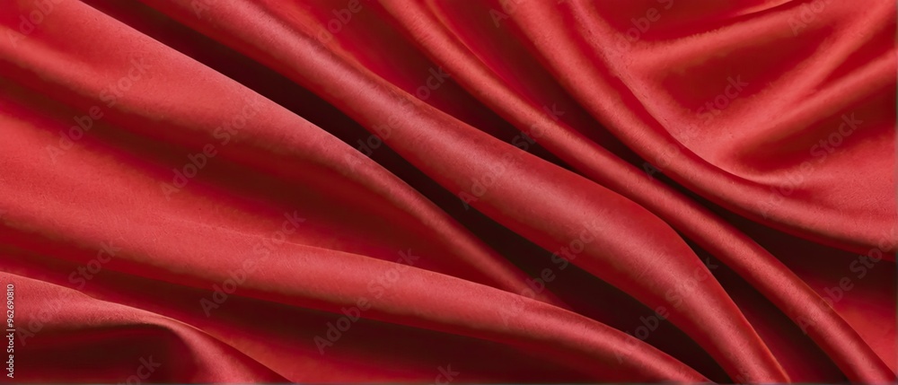 Abstract Red Silk Fabric Background Abstract Red Silk Fabric Background