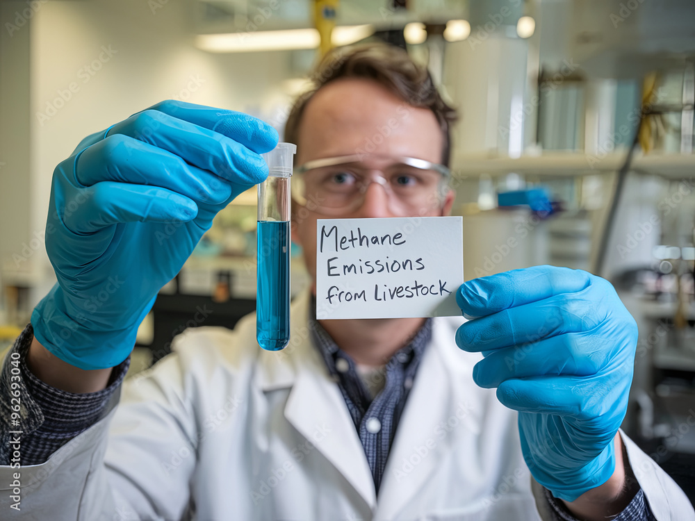 Research on the effects of methane emissions from livestock