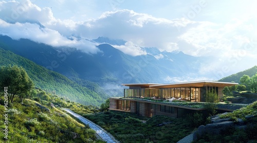 Majestic Mountain Retreat: Secluded Luxury in Nature's Embrace