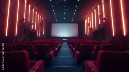 empty cinema auditorium