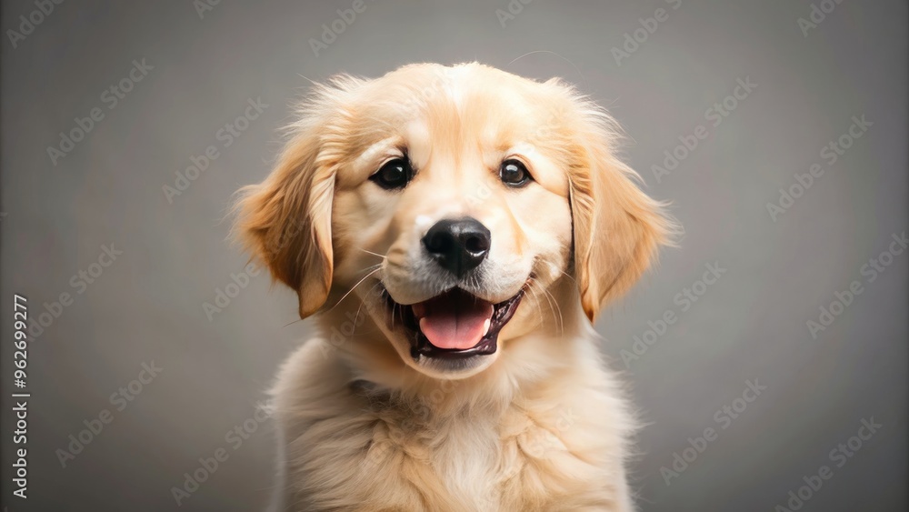 Adorable golden retriever puppy with fluffy coat and playful expression, puppy, golden retriever, cute, fluffy, playful, young, dog Adorable golden retriever puppy with fluffy coat and playful expression, puppy, golden retriever, cute, fluffy, playful, young, dog