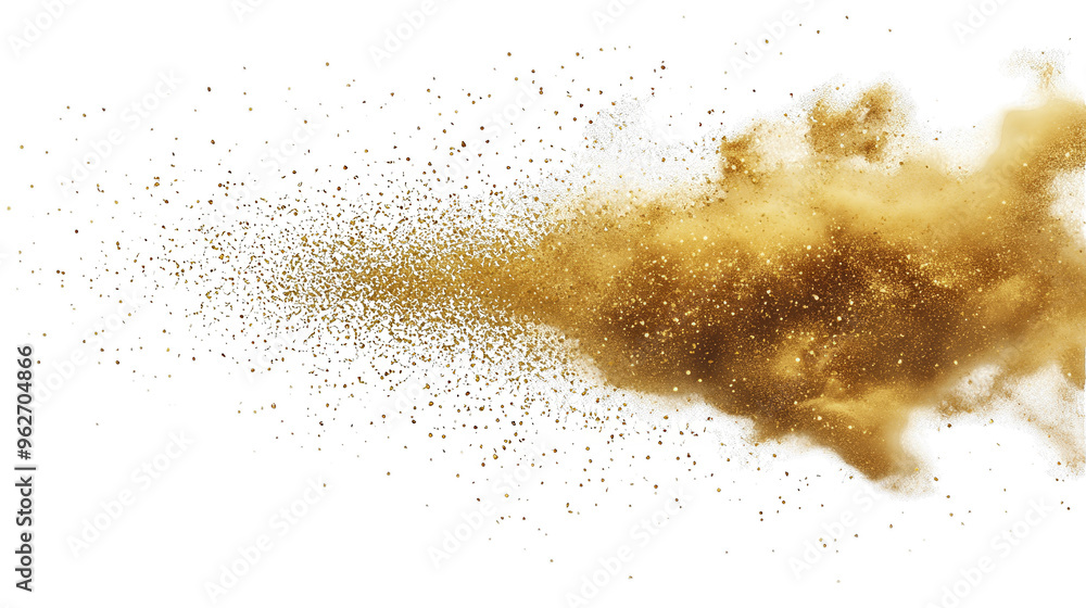 Golden Glitter Abstract Background with Black Space Golden Glitter Abstract Background with Black Space