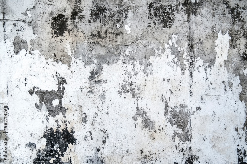 Fototapeta premium Grunge Background Texture,Dirty Splash Painted Wall,Abstract Splashed Art.Concrete wall white grey color for background. old grunge textures with scratches and cracks.white painted cement wall, ai
