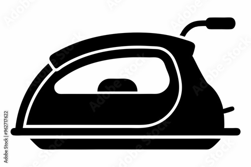 
Clothes ironing icon vector illustration
