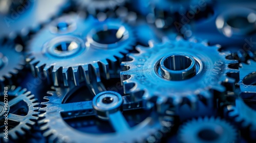 A close up of a bunch of gears with the word "gear" on the bottom right