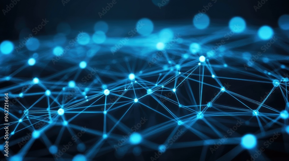Digital connections in abstract form Digital connections in abstract form