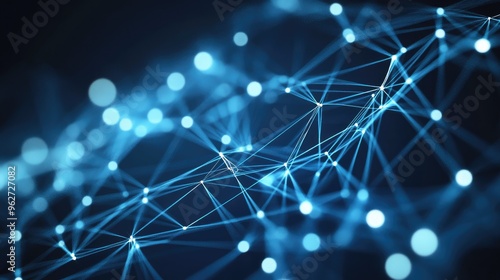 Digital connections in abstract form