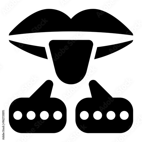 phonology, speech, sound, science, linguistics, phonetics solid or glyph icon