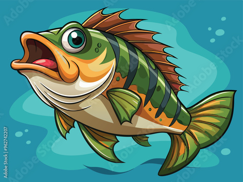 Premium Vector Fish Illustrations – High-Quality Freshwater & Sea Fish Designs for Fishing Apparel, Graphics, and Art