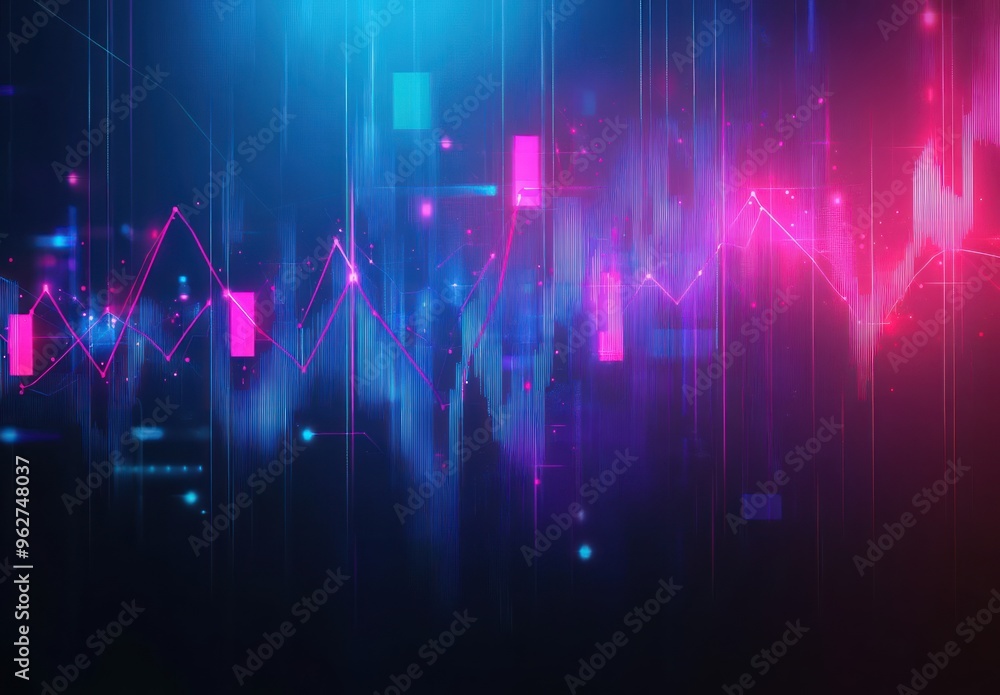Abstract Neon Lines and Shapes Abstract Neon Lines and Shapes