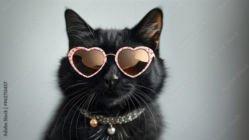 Black Cat: Mysterious Charm with Shiny Fur Black Cat: Mysterious Charm with Shiny Fur