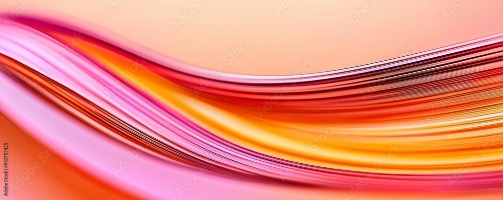 Wavy film strips in dynamic orange and pink tones, capturing the essence of motion and artistic expression Wavy film strips in dynamic orange and pink tones, capturing the essence of motion and artistic expression