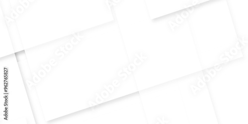 White tiles 3d abstract desktop wallpaper design AI format pure vector mosaic for floor texture tile print texture backdrop illustraiton template geometric shapes
