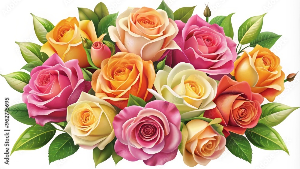 clipart bouquet of roses clipart bouquet of roses