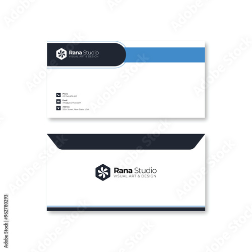 A Corporate professional envelope design
