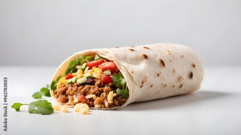 burrito on a lone white backdrop, food stock photos, recipes, veganism, healthy eating, top-selling, viral
burrito on a lone white backdrop, food stock photos, recipes, veganism, healthy eating, top-selling, viral