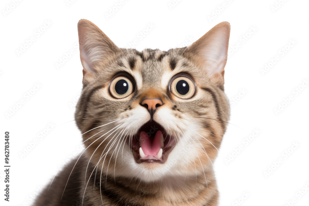 Shocked cat Shocked cat
