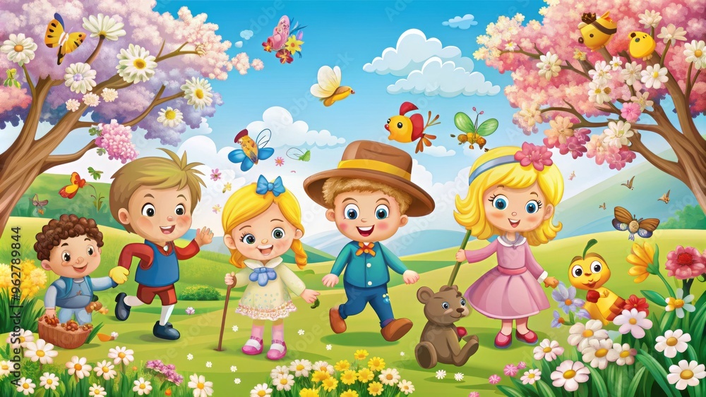 springtime cartoon images springtime cartoon images