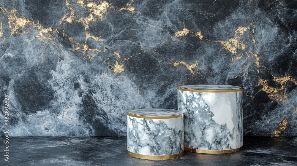 Luxury marble tables elegant black gold marble background Luxury marble tables elegant black gold marble background