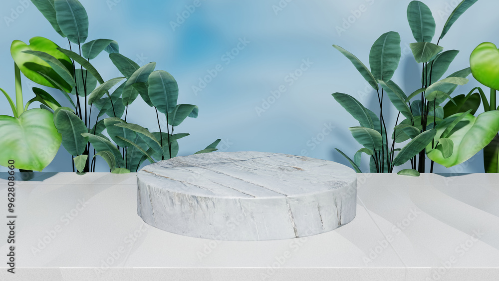 Realistic 3D product podium background, Minimal mockup or product display presentation, Stage for showcase. Realistic 3D product podium background, Minimal mockup or product display presentation, Stage for showcase.